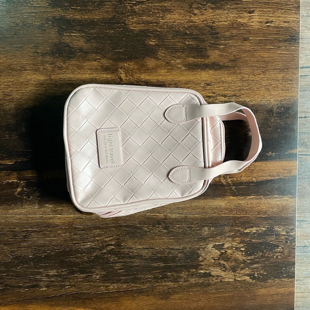 Pink Quilted Tote Bag